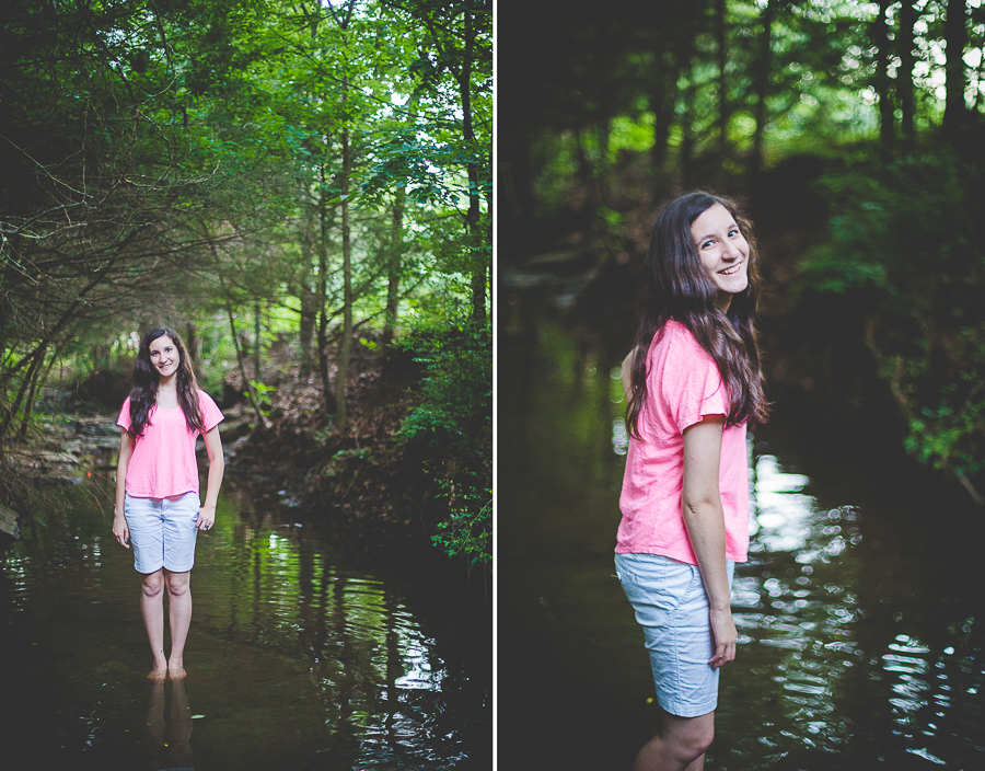 Happy Senior Photographs In Fayetteville 