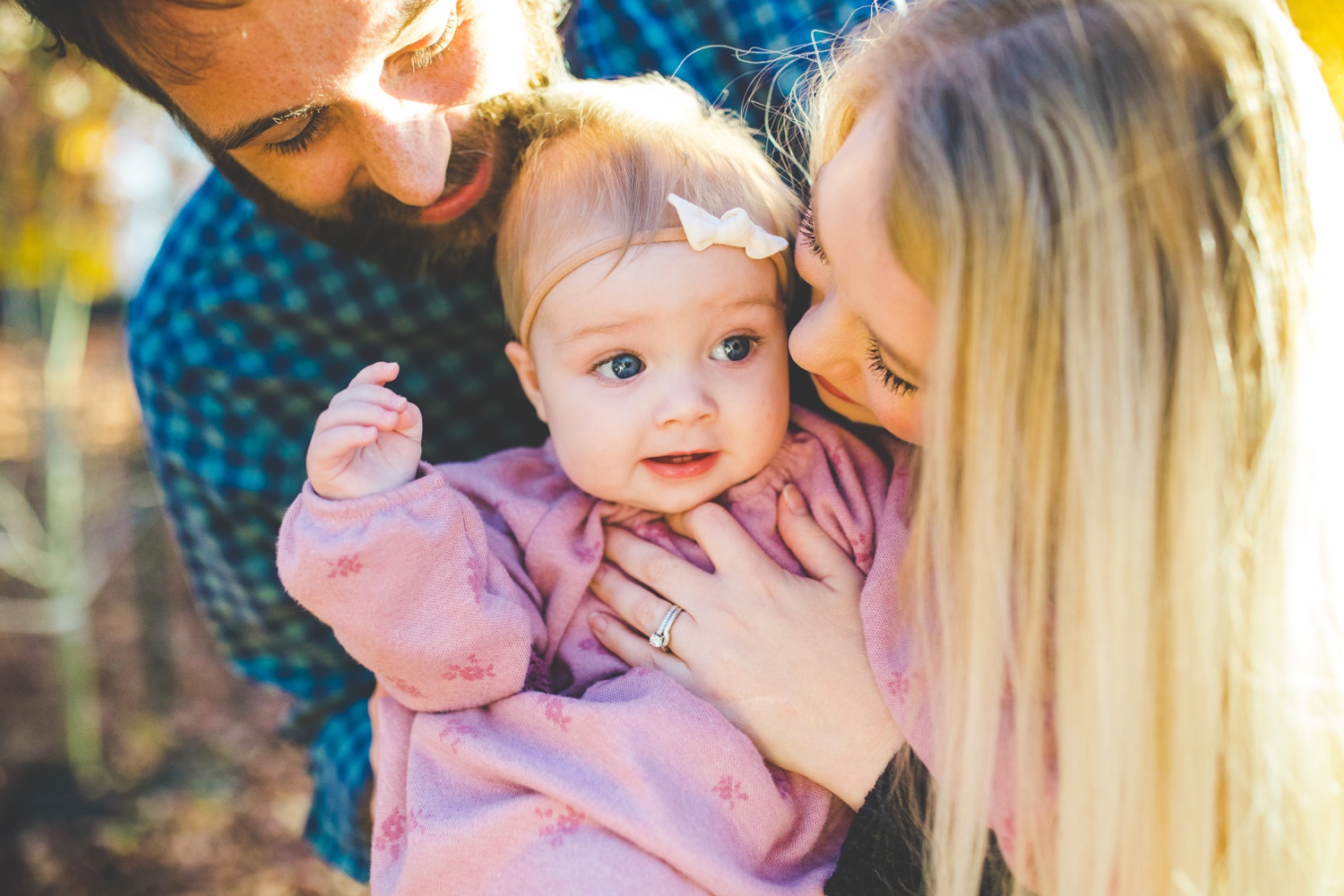 Fall Family Photographs in Fayetteville | The Most Colorful Family ...